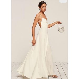 Reformation Thistle Dress in Ivory